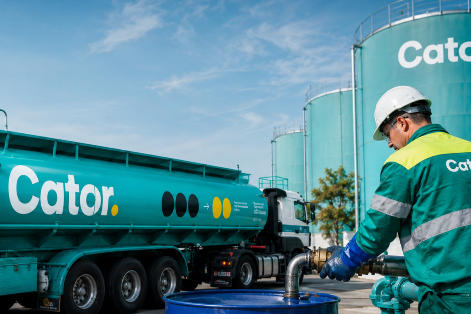 Rex Cator Buenas prácticas en el almacenamiento del aceite industrial usado - Cator